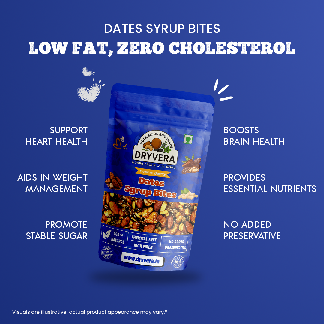 Dryvera Date Syrup Bite — All-Natural Energy Snack
