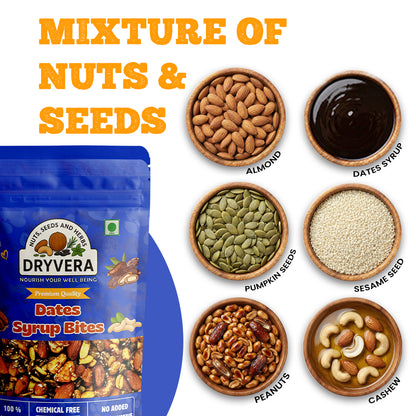 Dryvera Date Syrup Bite — All-Natural Energy Snack