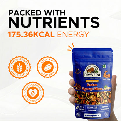 Dryvera Date Syrup Bite — All-Natural Energy Snack