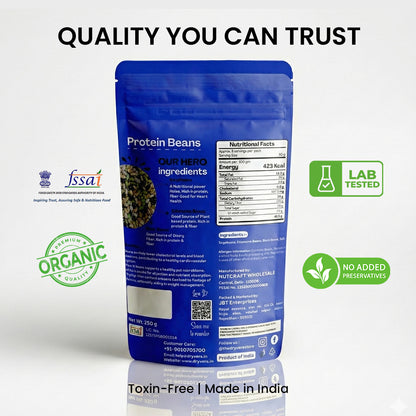 DRYVERA Protein Power Combo|Protein Beans 150g|Seeds Mix 150g|Protein Booster 150g