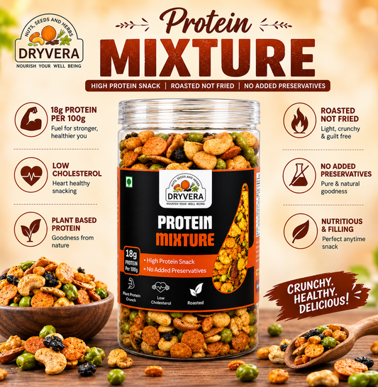 DRYVERA Protein Mixture – High Protein Roasted Snack