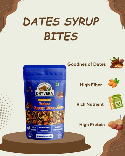 Dryvera Date Syrup Bite — All-Natural Energy Snack