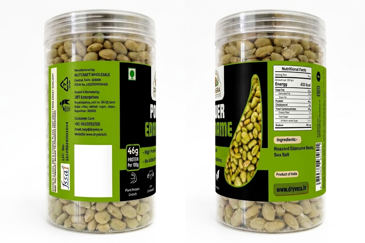 DRYVERA Power Edamame Roasted Beans