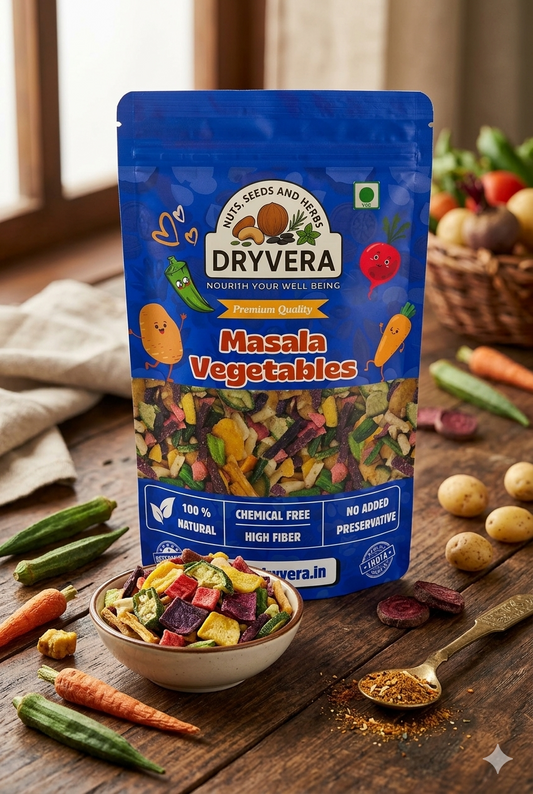 Dried Masala Vegetable Snacks