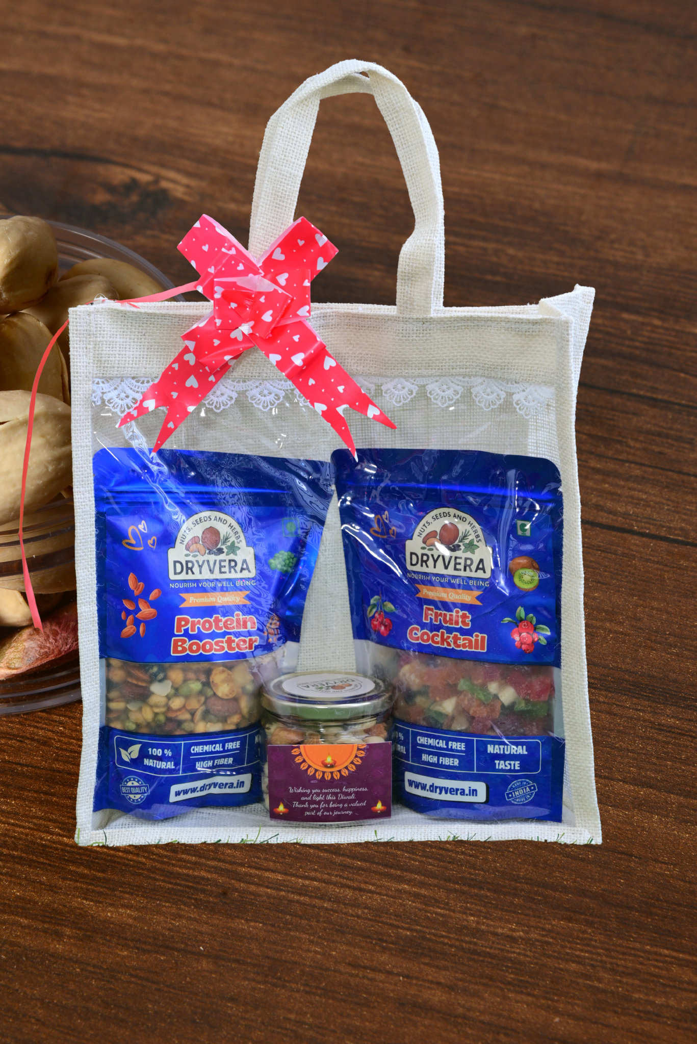 Dryvera Diwali Hamper1 – Jute Bag 1