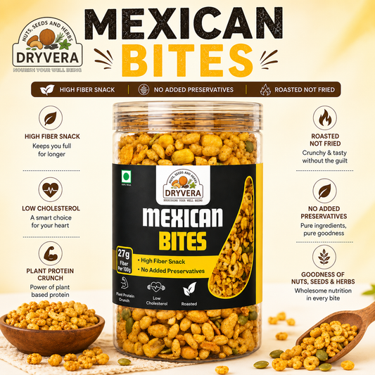DRYVERA Mexican Bites – Crunchy Roasted Snack Mix