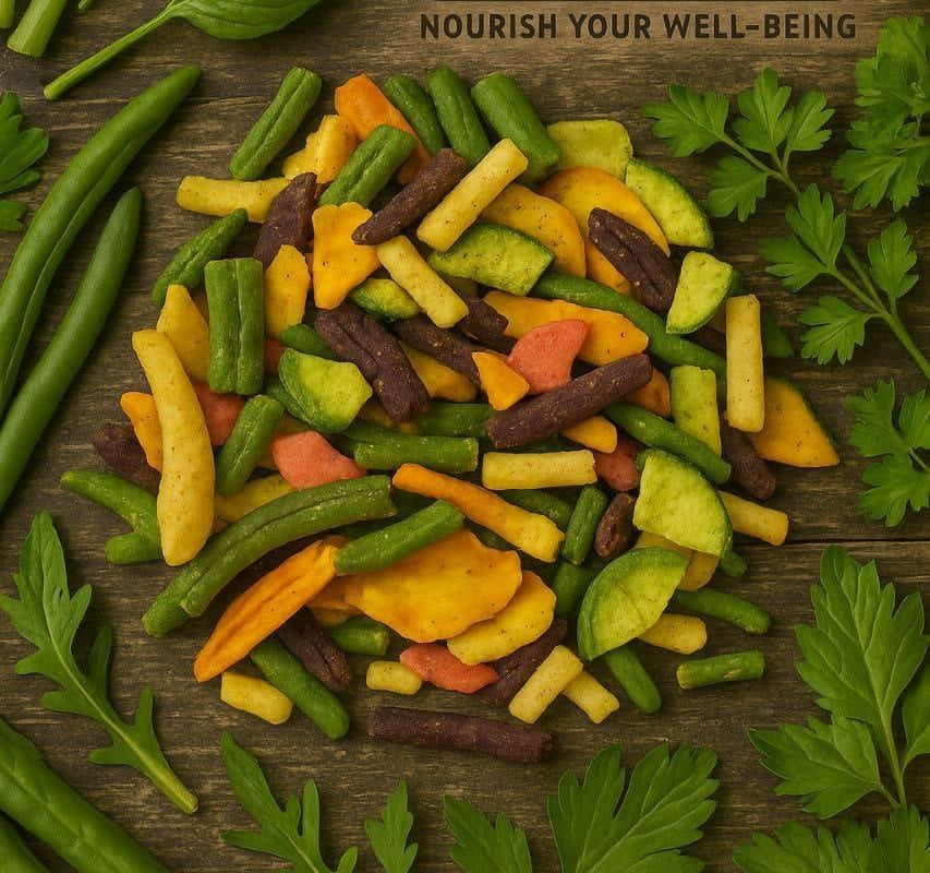 Dried Masala Vegetable Snacks