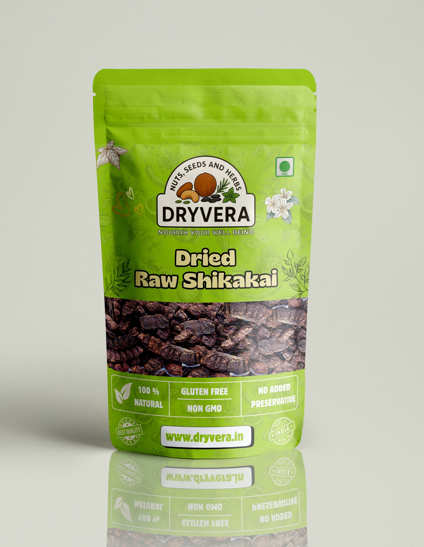 Dried Raw Shikakai – The Herbal Cleanser for Lustrous Hair