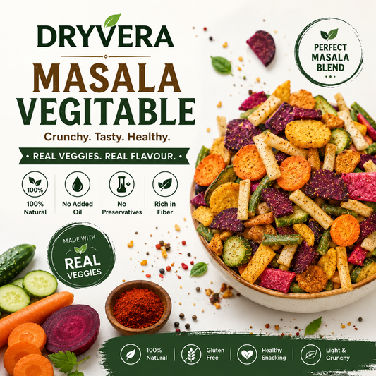 Dried Masala Vegetable Snacks